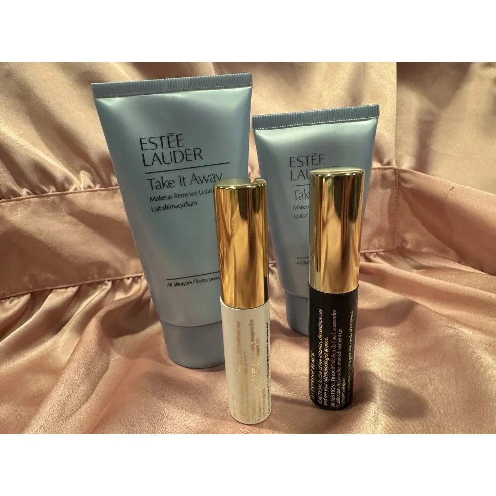 Estee Lauder 4 Pc Gift Set Take It Away Mascara